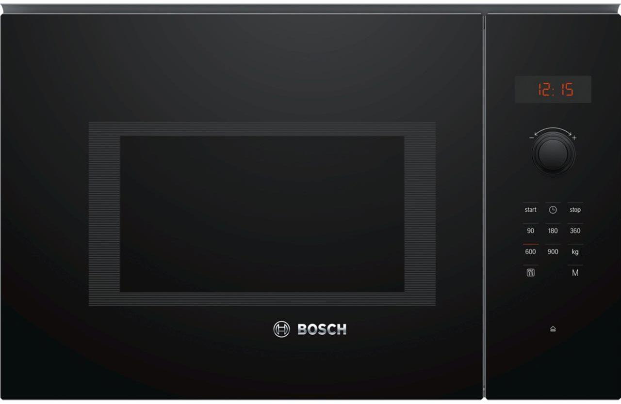 Bosch BFL553MB0B 900w 25l Microwave Left Hand Hinged Door Black