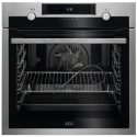 BPE558070M AEG 60cm Sensecook Pyro M/Func Oven Stainless Steel 