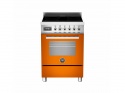 PRO604IMFESO Bertazzoni Pro 60 4 Zone Induction 1 Oven Cooker Orange