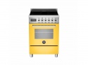PRO604IMFESY Bertazzoni Pro 60 4 Zone Induction 1 Oven Cooker Yellow