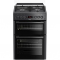 GGN65N Blomberg 60cm Double Oven Gas Cooker Gas Hob Anthracite