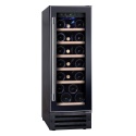HWCB30UKN Hoover 19Bottle Built-inFreestanding Wine Cabinet Black