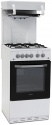 MEL50W Montpellier 50cm Gas Eye Level Cooker White